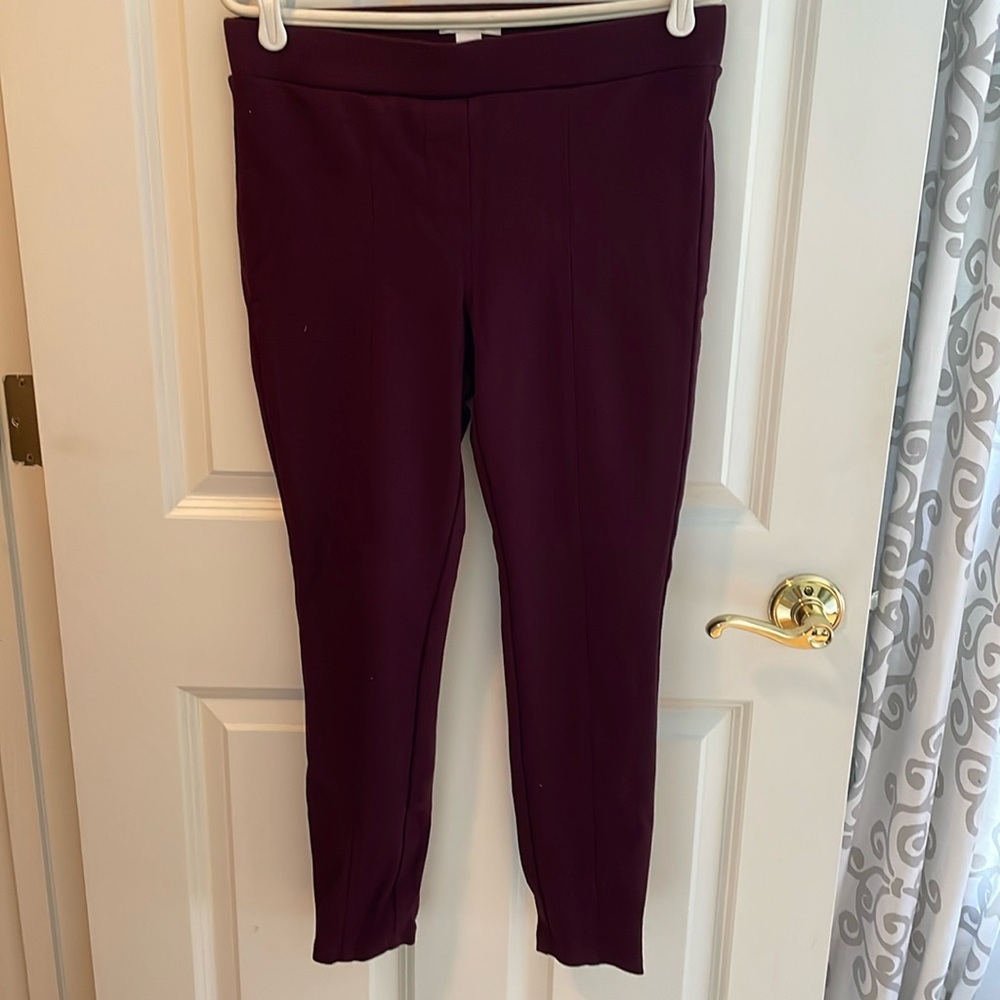 Maroon leggings - Picture 1 of 2
